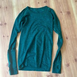 Heathered green LS swiftly